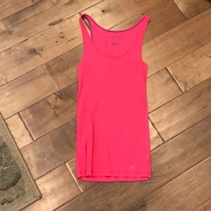 Hot pink tank top